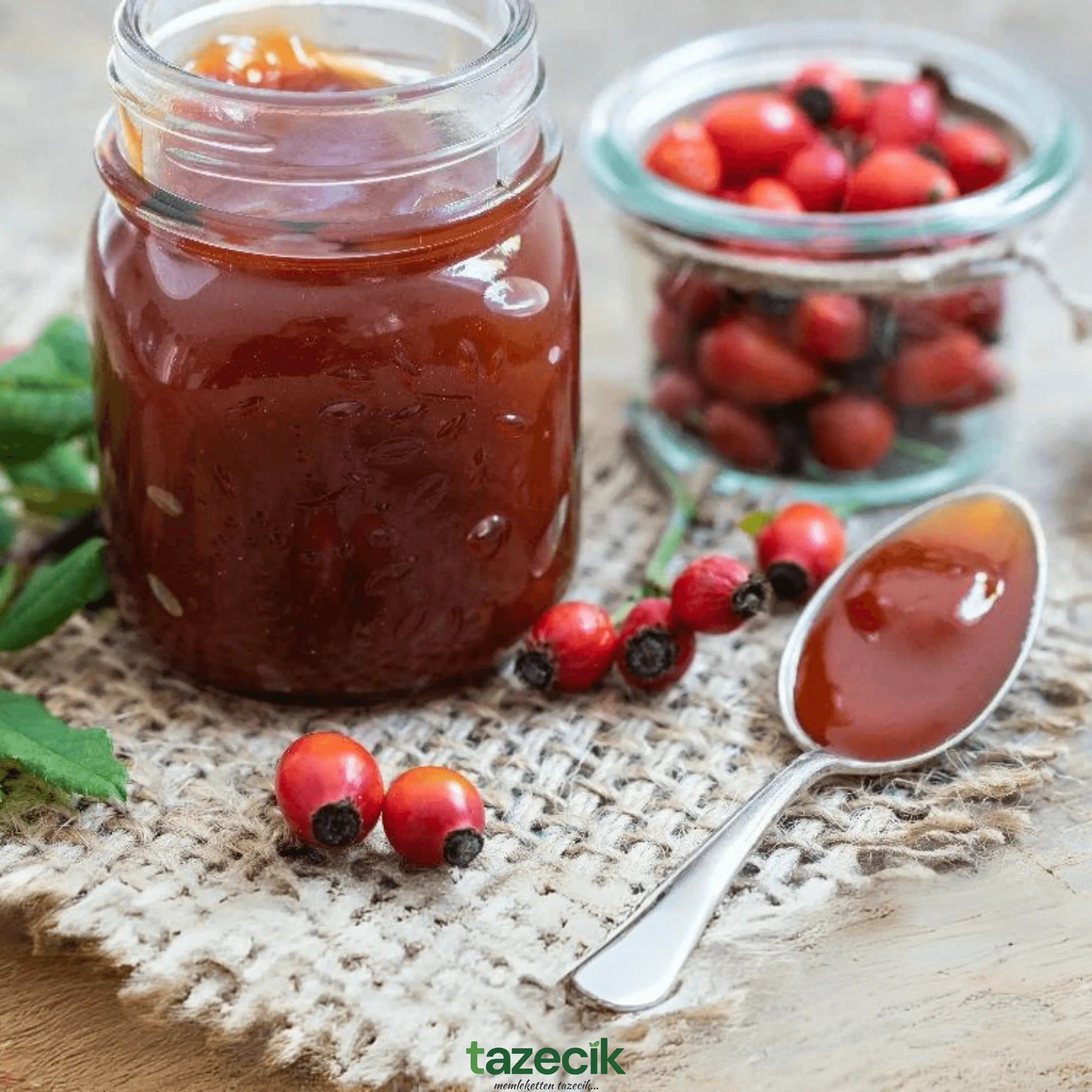 Kuşburnu Marmelatı - El Yapımı, Doğal - 750gr Tazecik
