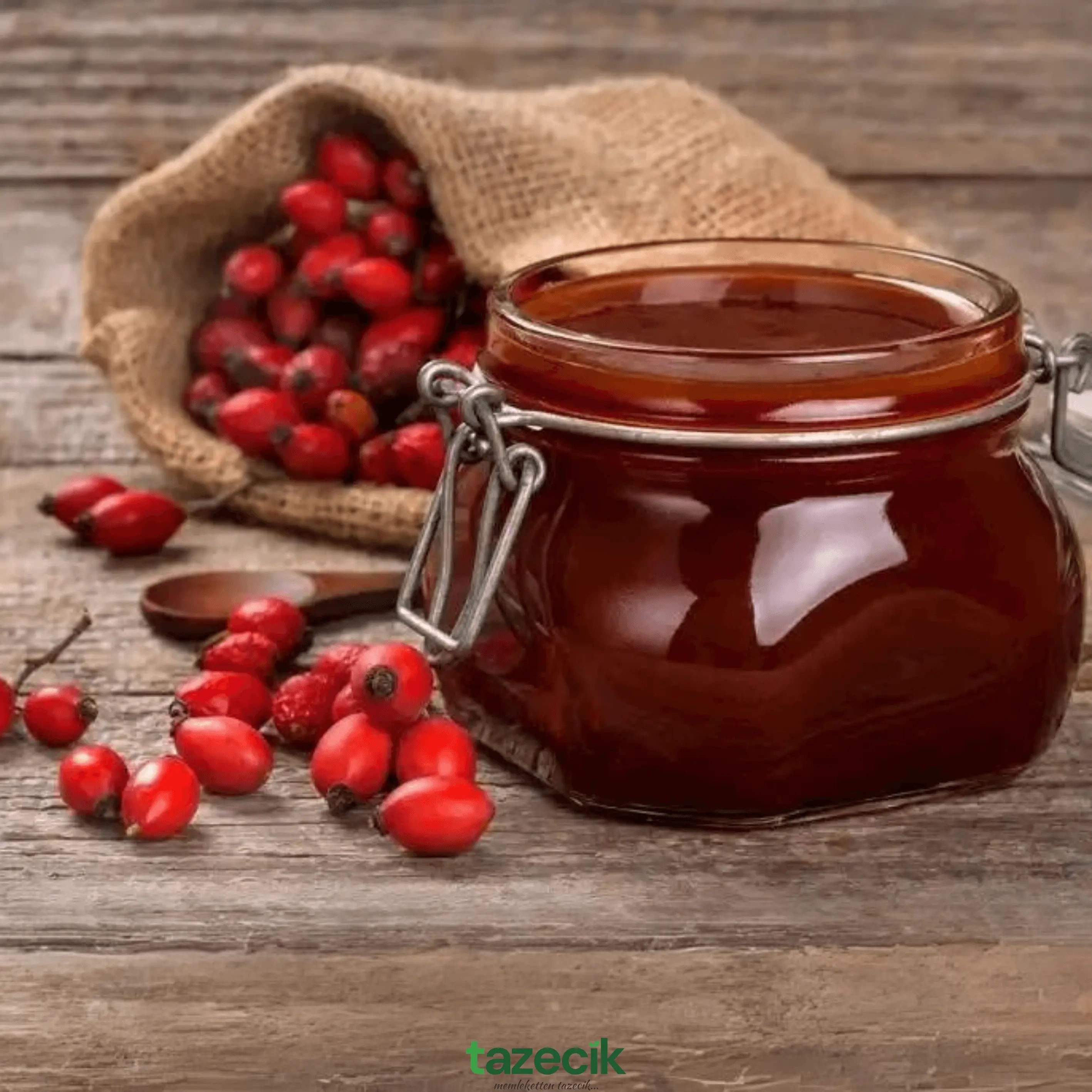 Kuşburnu Marmelatı - El Yapımı, Doğal - 750gr Tazecik
