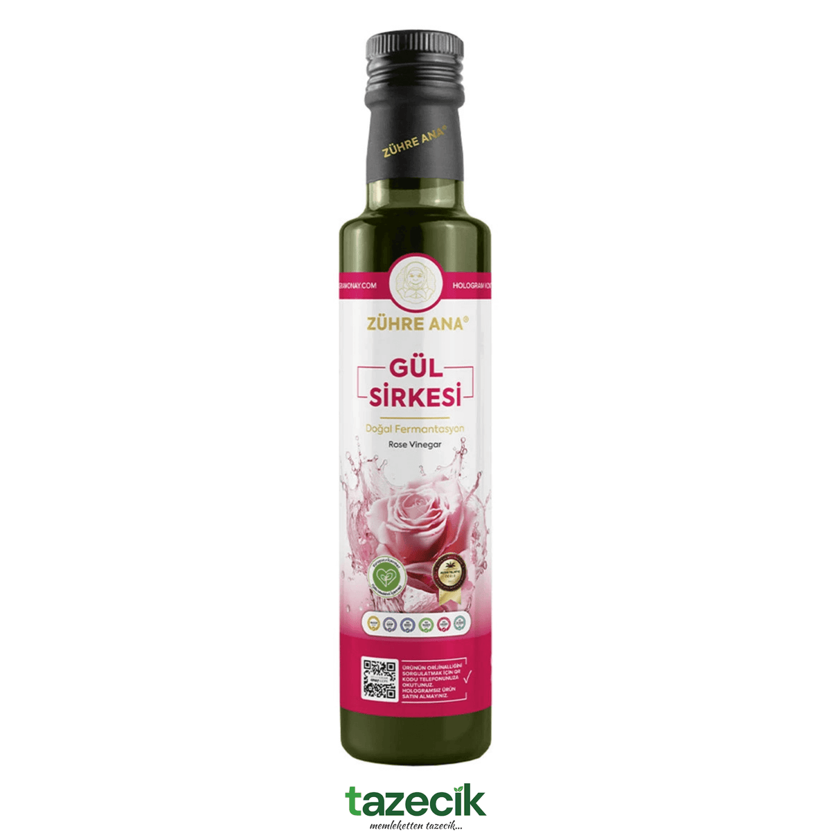 Zühre Ana Gül Sirkesi - 500ml Tazecik