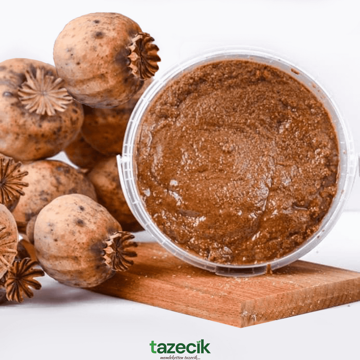 Doğal Haşhaş Ezmesi - 350 gr Tazecik