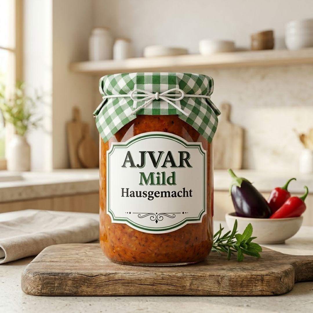 Ajvar - Ev Yapımı Balkan Sosu - 540gr