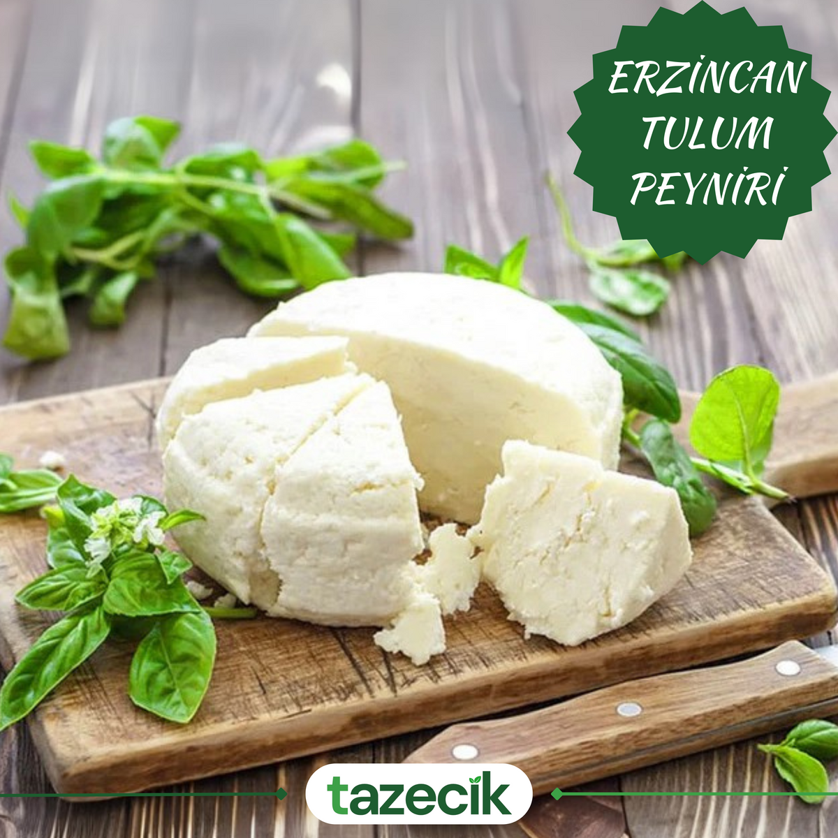 Erzincan Tulum Peyniri (Keçi - Koyun) - 500 Vakumlu Paket