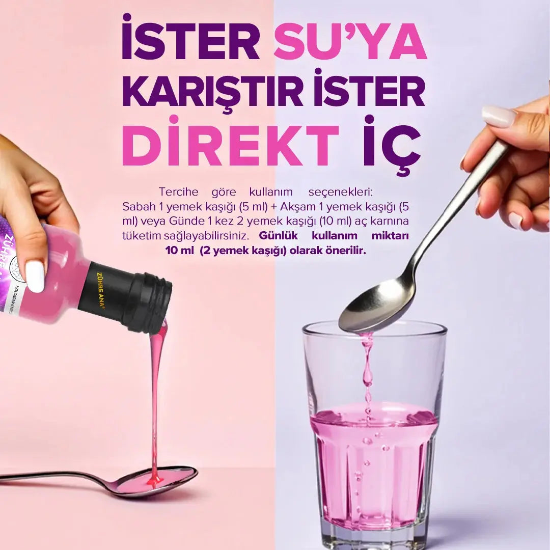Zühre Ana Kolajen Şurubu - 250g Tazecik